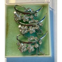 Vintage Rhinestone Pin - Three in One