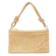 Pack of 2] Women Glitter Evening Bags Shiny Rhinestone Lady Handbag Purses f...