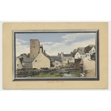 SWANAGE MILL POND early 20th C RPPC TUCKS Framed Aquagraph series 1263