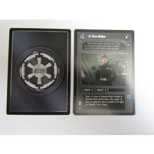 Star Wars 1996 A New Hope Decipher CCG B/B Card Lt Pol Treidum DS