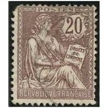 1902 Yvert 126 - fine used (o) - shortish corner