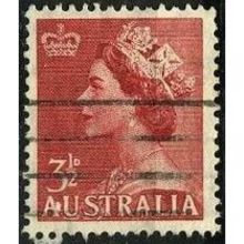 1953/1956 SG 263 - fine used (o) - with watermark