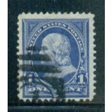 Used 264 1c Benjamin Franklin Fine M02861