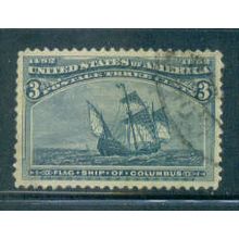 Used 232 3c Flagship of Columbus Very Fine C0112