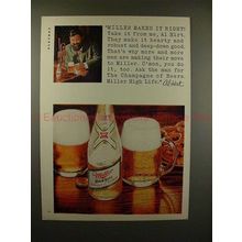 1969 Miller High Life Beer Ad w/ Al Hirt - Makes Right!