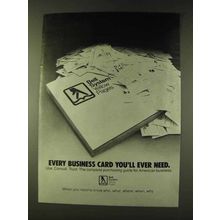 1979 Bell System Yellow Pages Ad - Every Business Card