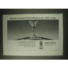 1989 Rolls Royce Cars Ad - Speak to Ernie Ferris about a car with wings