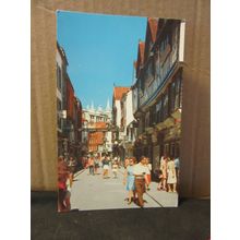 STONEGATE, YORK.. used postcard Colourmaster =