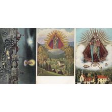 Ettal Basilica Unsure Liebe Frau Von Birkenstein 3x German Religious Postcard