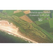 Berwick On Tweed Northumberland Golf Club Aerial Postcard