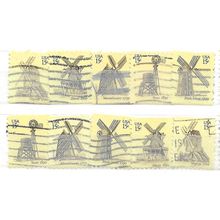 1980 Michel 1415D/1419E - fine used (o) - top and bottom values booklet