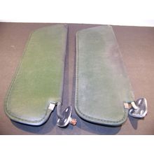 1974 Dodge Dart Green Sunvisors OEM 2877046 72 73 75 76 Plymouth Duster
