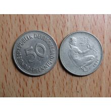 1971f 50 Pfennig Germany Coin