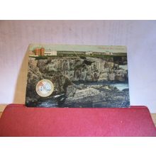 GWBERT-ON-SEA, CARDIGAN, WALES used antique postcard dated 1910 pm =
