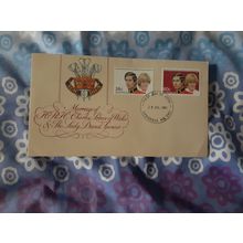 australia FDC 1981 charles & Dianna wedding armadale postmark