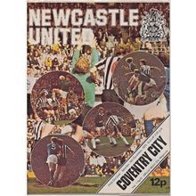 NEWCASTLE UNITED V COVENTRY CITY LGE DIV 1 1975