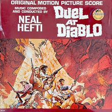 1966’s DUEL AT DIABLO Neal Hefti western soundtrack record album