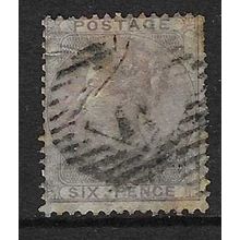 GB 1856 QUEEN VICTORIA 6d USED SG69