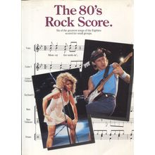 The 80's Rock Score Music Paperback