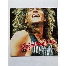 BON JOVI - LAY YOUR HANDS ON ME (UK 7" VINYL, 1988)