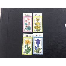 ICOLLECTZONE Germany Berlin 9NB119-122 VF NH flowers