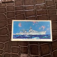Vintage John Player Cigarette Card-Modern Naval Craft-No.20 La Galissonniere