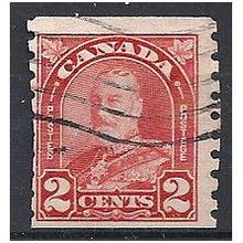 Canada 1930 SG307 2c Scarlet IMPERFxPerf 8.5 Good Used .