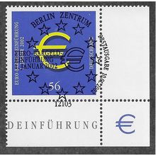 GER 2002 56c 'NEW CURRENCY' FINE USED (EBID 59-456)