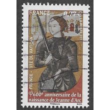 FRA 2012 77c 'JOAN OF ARC' FINE USED (EBID61-029)
