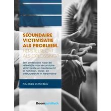 A-Lab (Amsterdam Institute For Law And Behavior) - Secundaire Victimisatie Als P