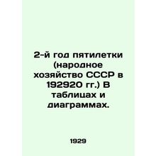 Second Year of the Five-Year Plan (National Economy of the USSR in 1929-20) In