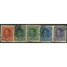 1917/1918 Michel 221/224 - fine used (o)