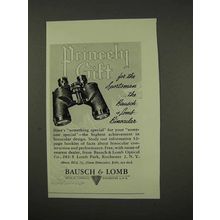 1949 Bausch & Lomb Binoculars Ad - Princely Gift