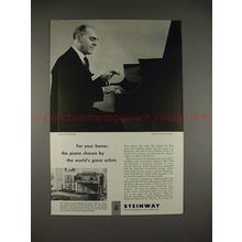 1952 Steinway Piano Ad with Solomon - For Your Home!!