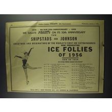 1956 Shipstads and Johnson Ice Follies Ad