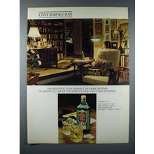 1980 Dewar's 12 Scotch Ad - Clive Barnes' Bar