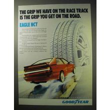 1986 Goodyear Eagle NCT Tires Ad - The Grip