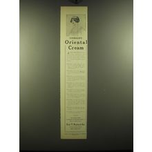 1914 Ferd. T. Hopkins Gouraud's Oriental Cream Advertisement