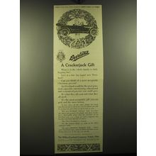 1914 Willys-Overland Cars Ad - Overland a Crackerjack Gift