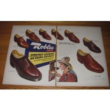 1949 Roblee Shoes Ad - Roblee Spring Roundup