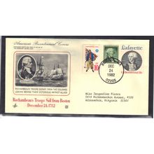 Event Rochambeau's Troops 1566 1031 1716 (Cachet-Type/A) CV42992