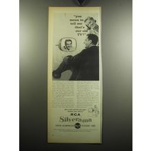 1957 RCA Silverama Picture Tube Advertisement - You mean to tell me