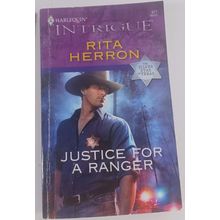 justice for a ranger by rita herron novel fiction paperback good