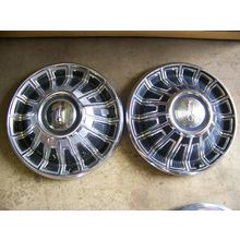 1970 PLYMOUTH HUBCAPS WHEEL COVERS PR 14" SATELLITE BELVEDERE VALIANT SPORT FURY