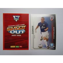 Leon Osman - Everton - Shoot Out 2005 2006 Magic Box Football Card (EF1)