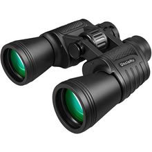 Unclehu 20X50 High Power Binoculars for Adults with Low Light Night Vision, Comp