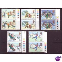 commemorative set sg1526 christmas 1990 traffic l mnh