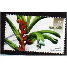 AUS 2006 $5.00 'MANGLES KANGAROO PAW' FINE USED (EBID1594)