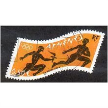 FRA 2004 50c 'OLYMPIC GAMES ( EX MS)' FINE USED (EBID10946)