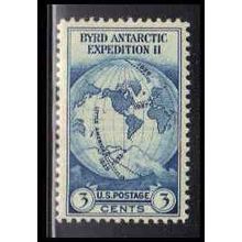 733 3c Byrd Expedition Just Clears MNH Z1171